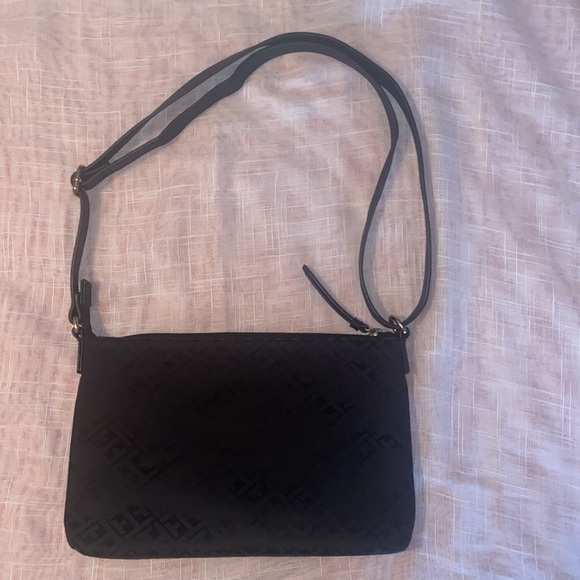 Tommy Hilfiger Shoulder Bag-Black-Pre-owned - Picture 2 of 9